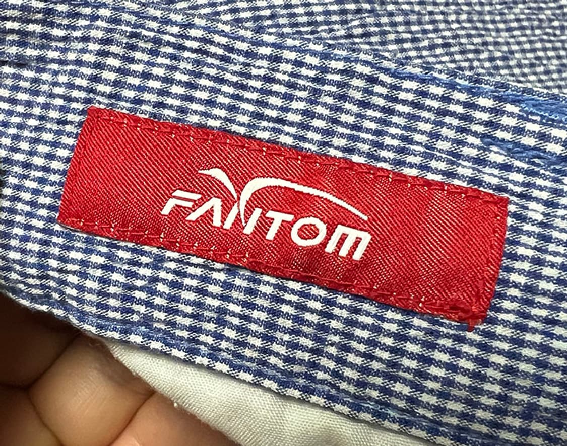 FANTOM 팬텀 골프 여름 시어서커 잔체크 남자 반바지 XXXL 38 상품이미지4