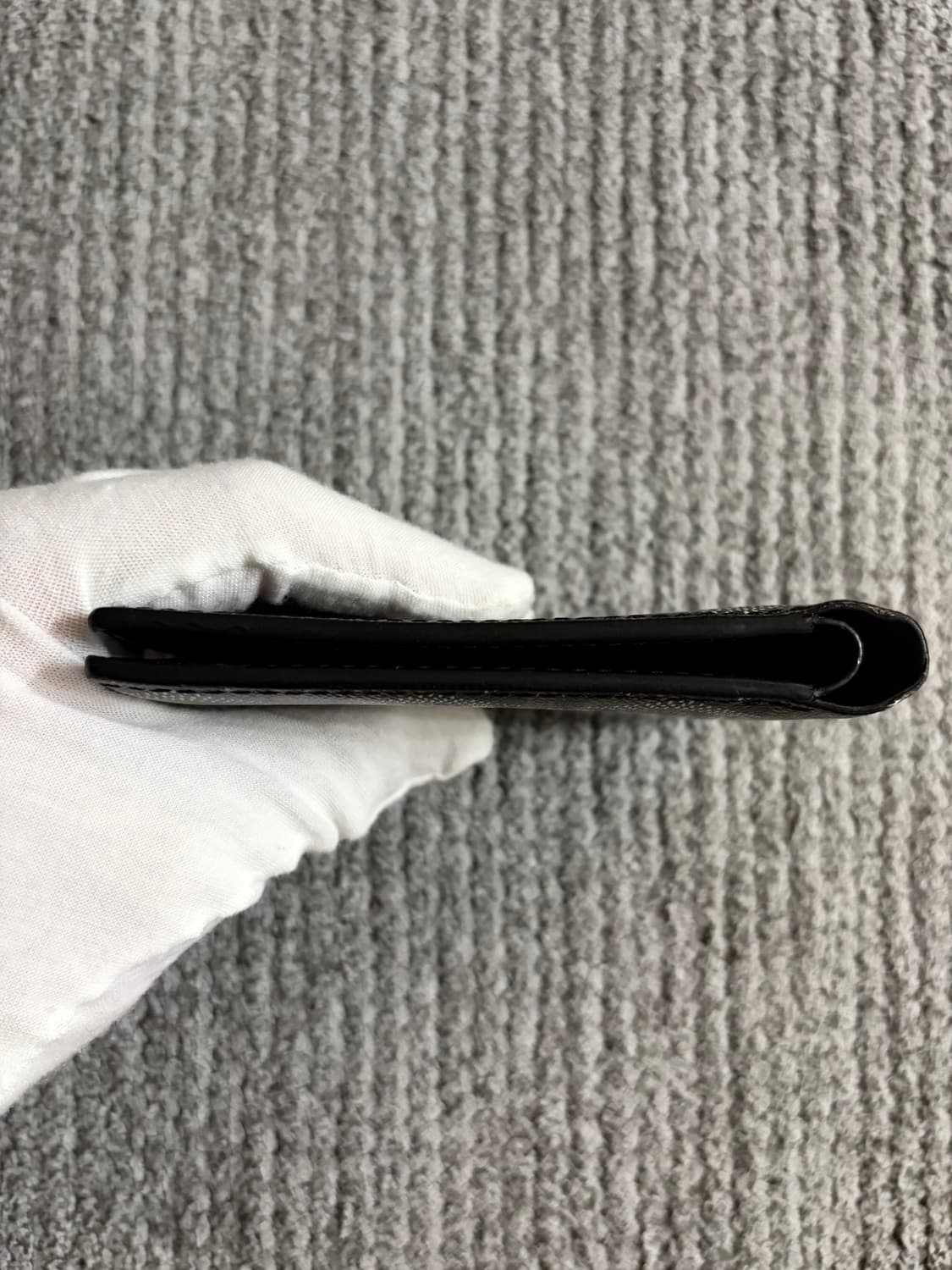 (새상품급) 고야드 빅투와르 반지갑 블랙 상품이미지7
