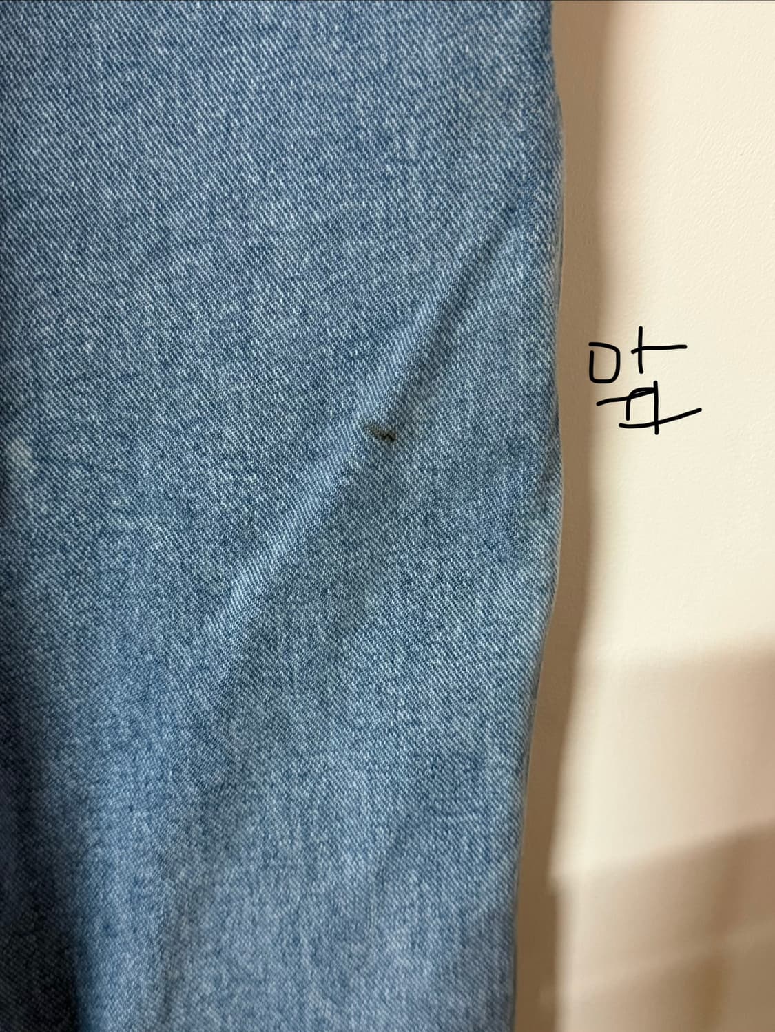 Wrangler 연청 데님팬츠 스트레이트핏 상품이미지7