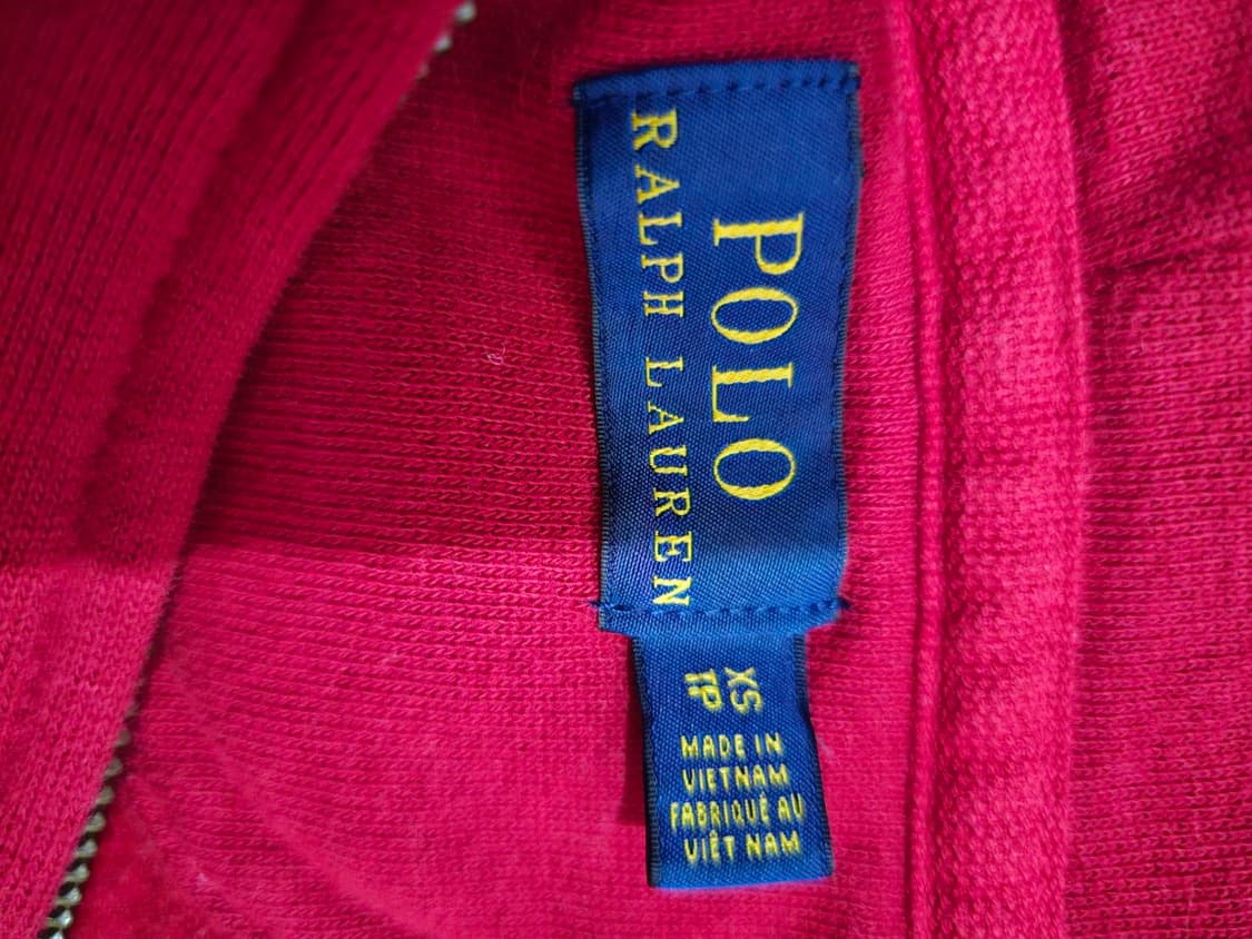 폴로 POLO 빅포니 성조기 USA 후드집업 85~90/XS~S 상품이미지5