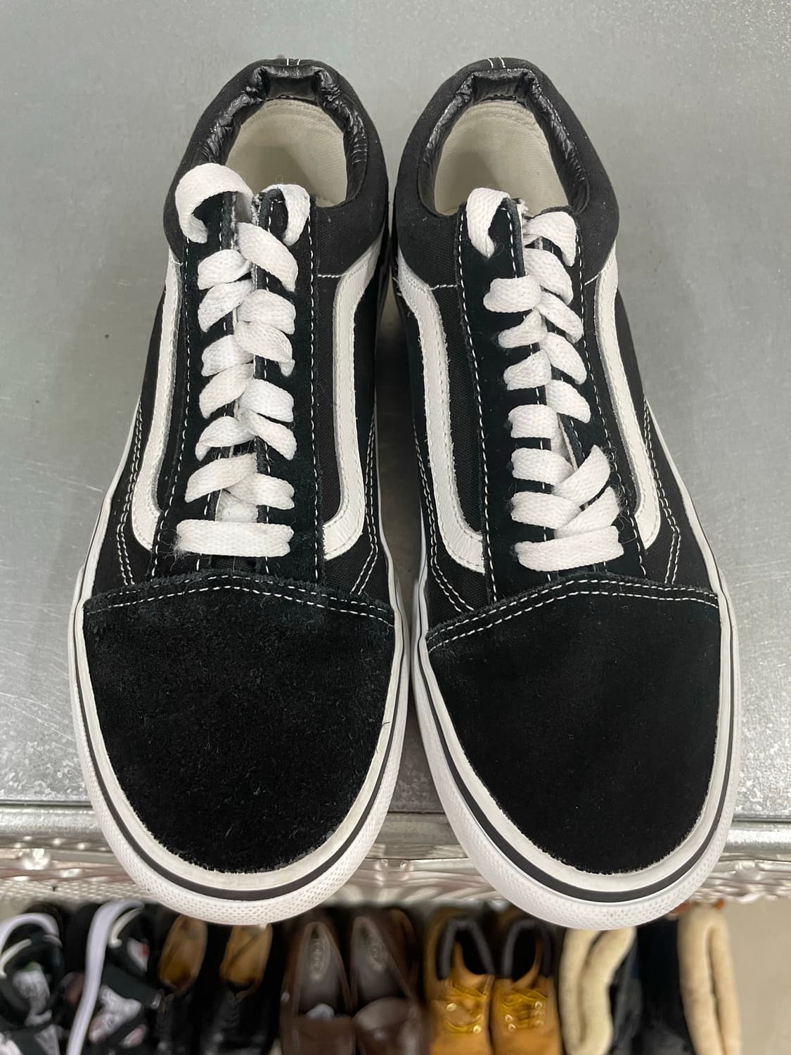 반스 올드스쿨 플랫폼 블랙 245 (gr-4450) 상품이미지5