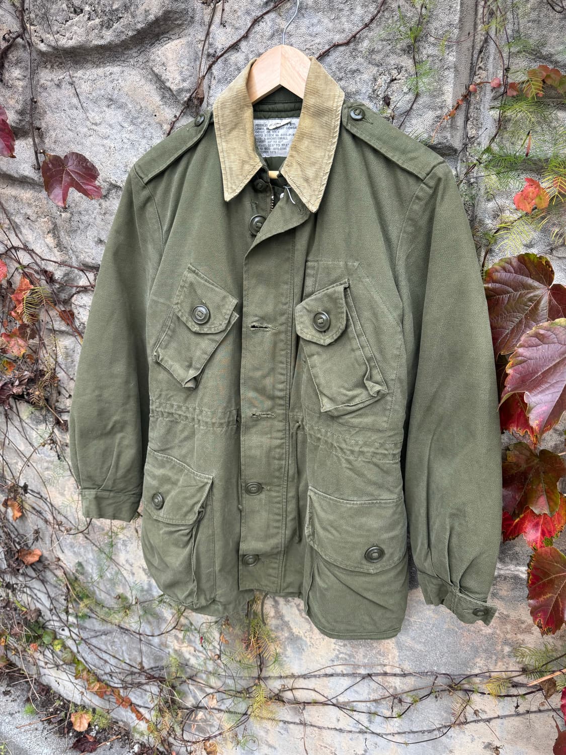 70s 오리지널 캐나다군 mk2 컴뱃 필드 자켓 내피포함 상품이미지2