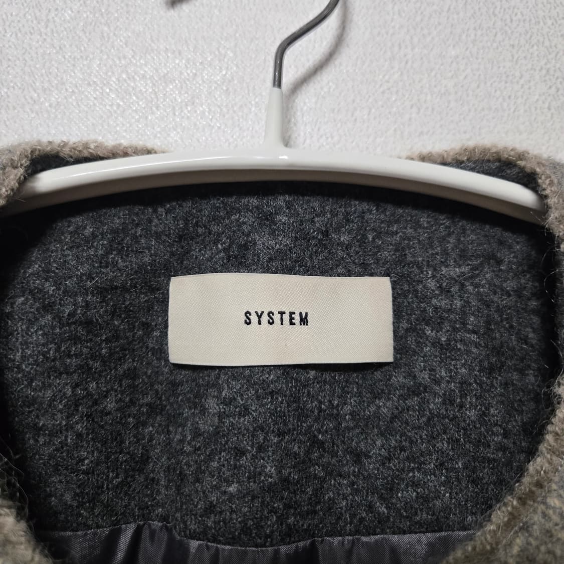 시스템 알파카 집업 코트 / 여성 코트 / 여자 코트  상품이미지2