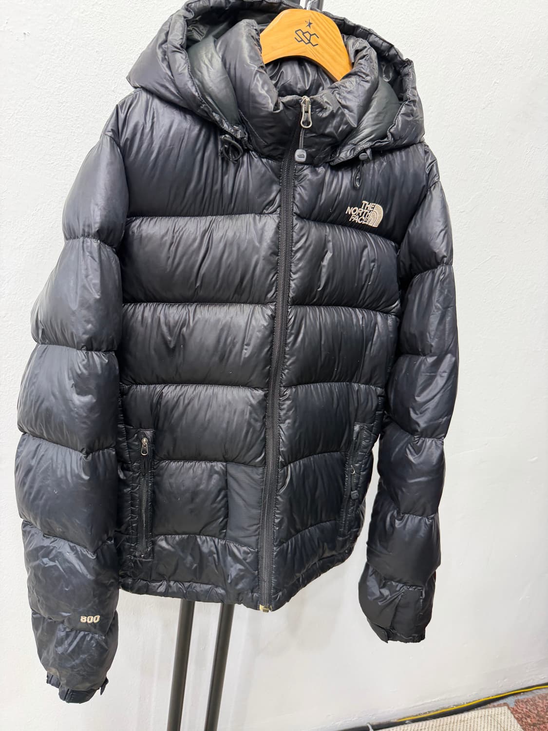 정품) 노스페이스 800필 블랙 패딩 95 상품이미지2