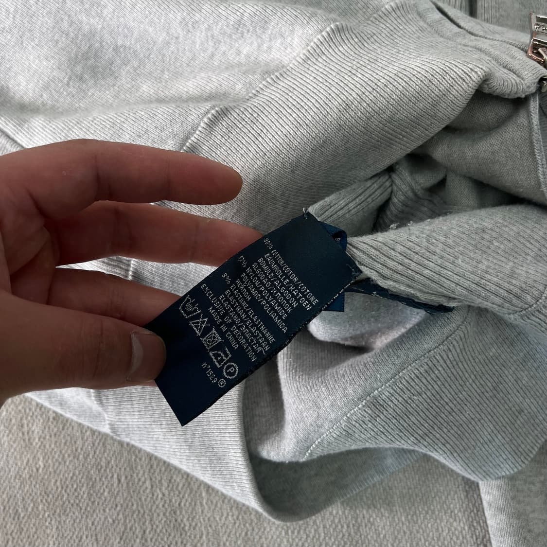 100 폴로랄프로렌 투웨이 그레이 니트집업 상품이미지6