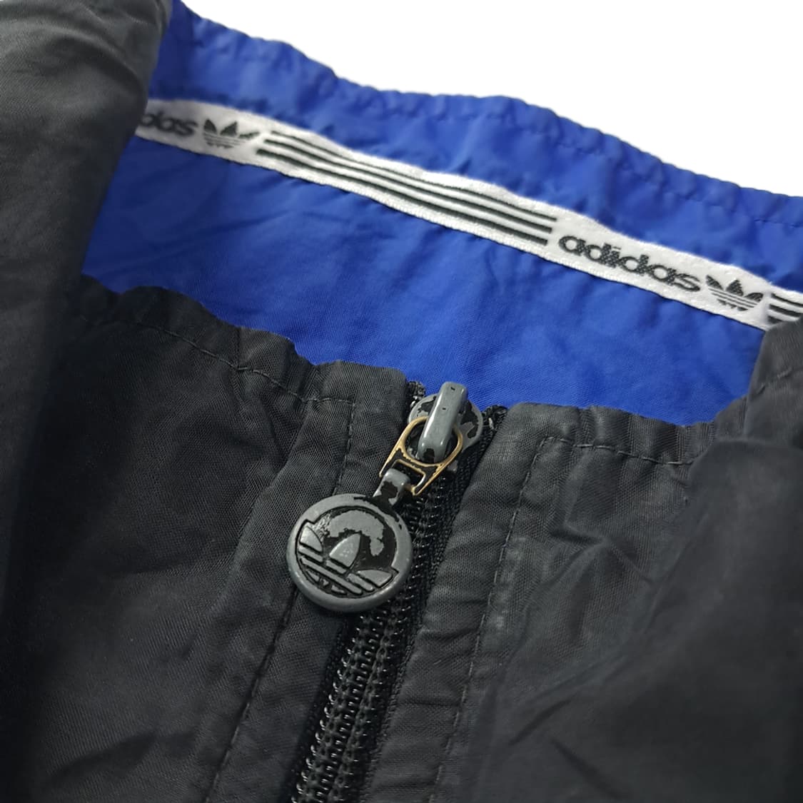 CK511 L 아디다스 90s 오리지널 블루 바람막이 자켓 상품이미지4