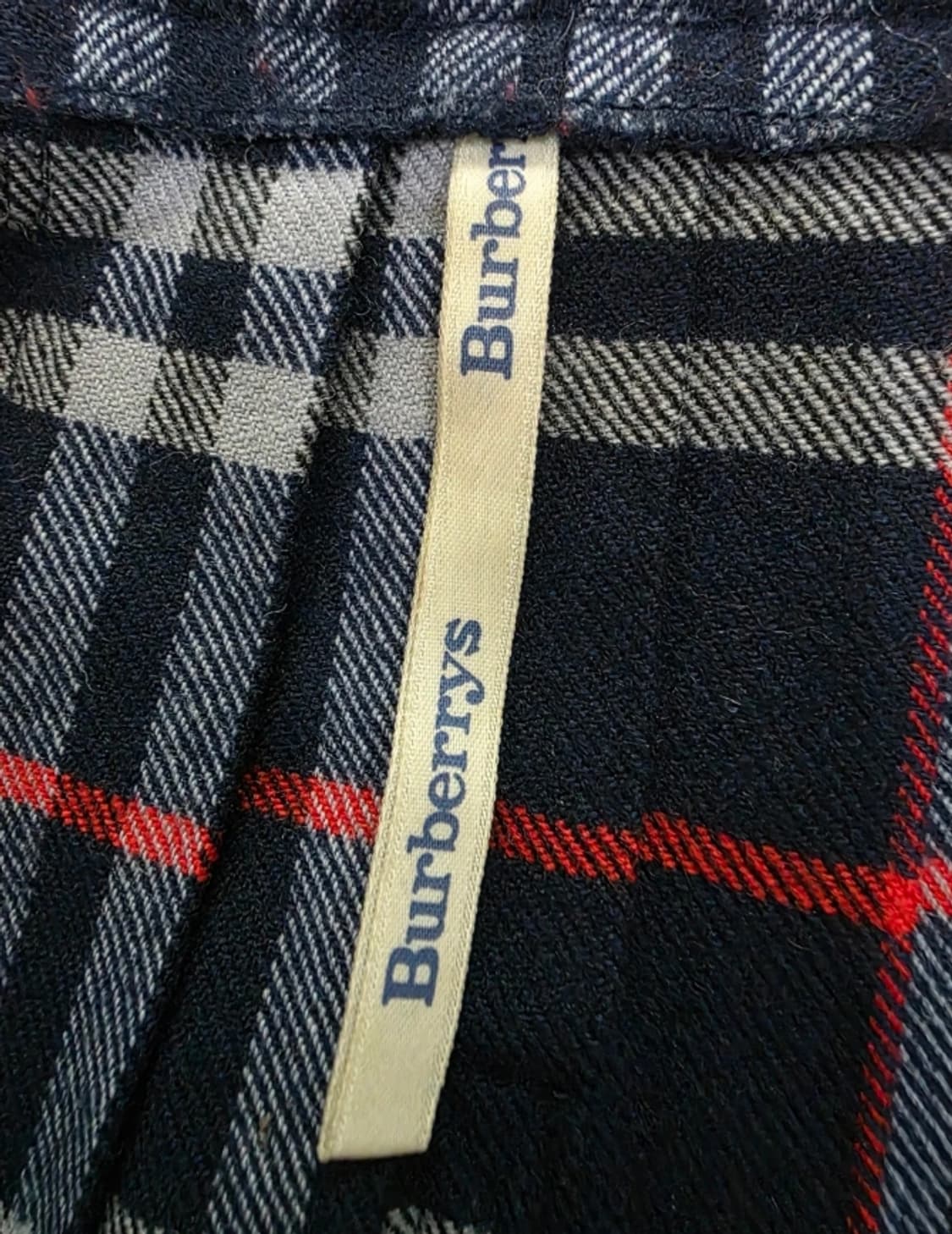 버버리 체크 랩 스커트 25~28 상품이미지5