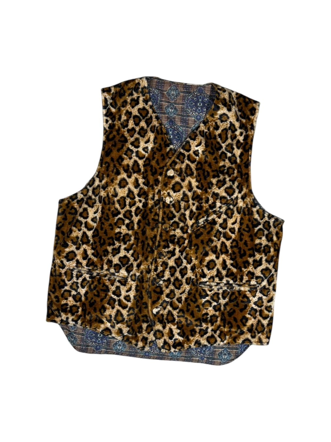 Engineered Gsrments 엔지니어드가먼츠 리버시블 호피 베스트 상품이미지1