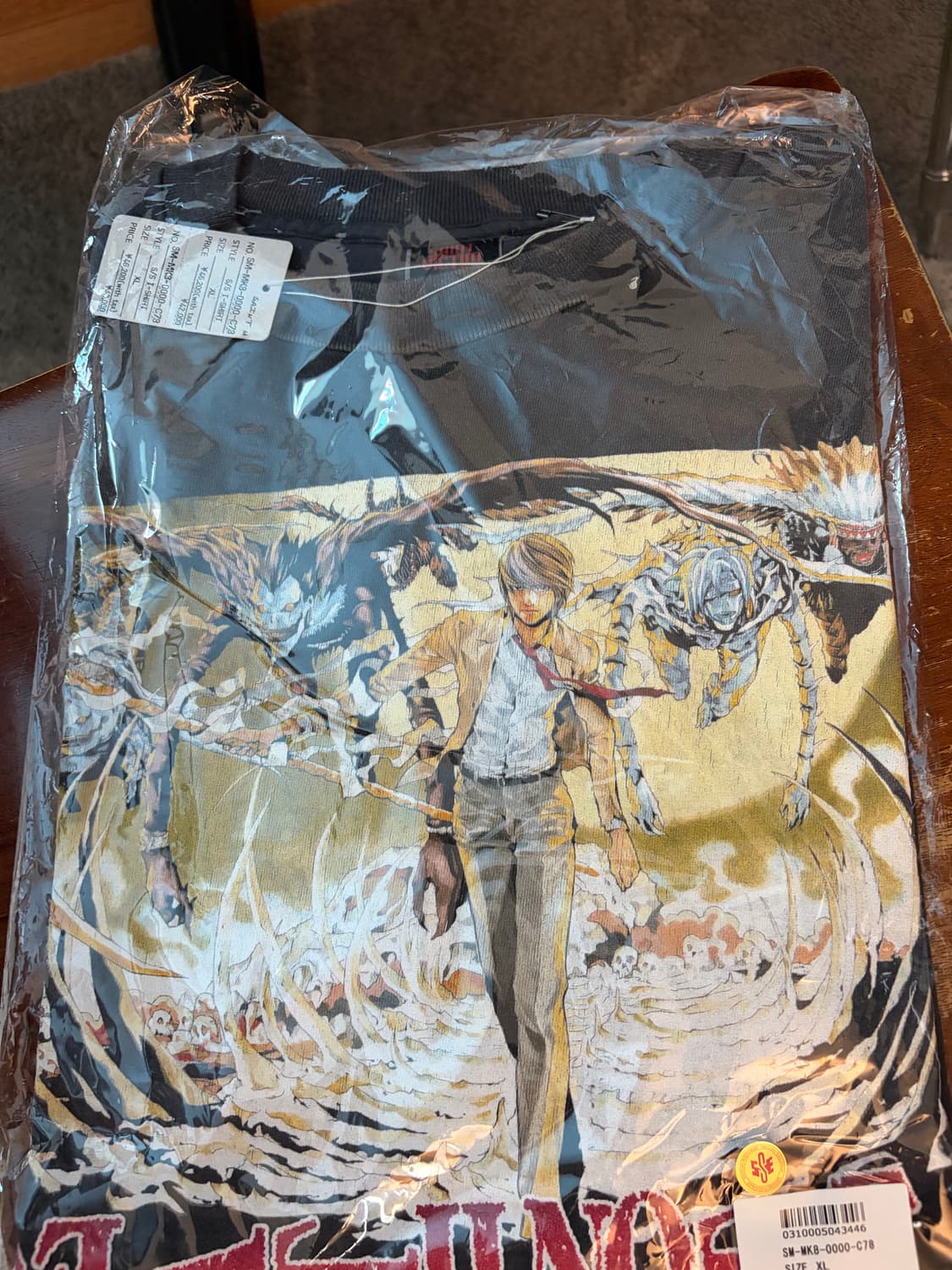 세인트미카엘 데스노트 반팔티셔츠 XL 새상품 상품이미지3