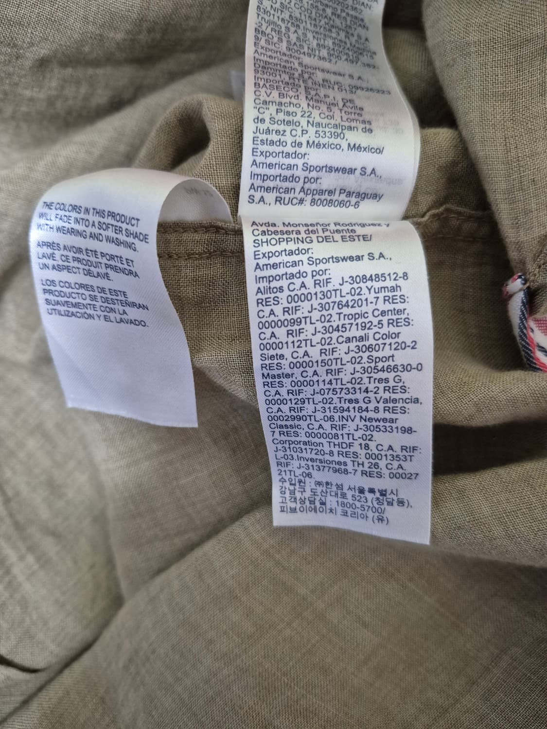 한섬 타미힐피거 린넨 퍼그먼트 워싱 셔츠 상품이미지7