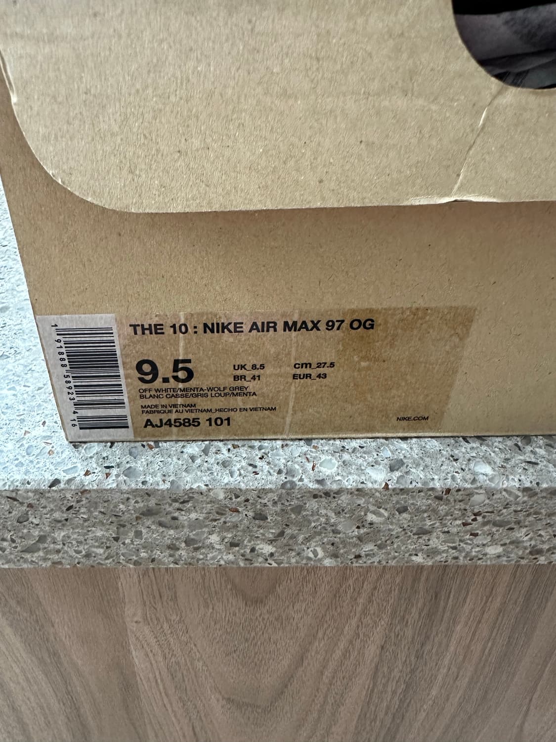 나이키 에어맥스97 Off-White OG 멘타 상품이미지5