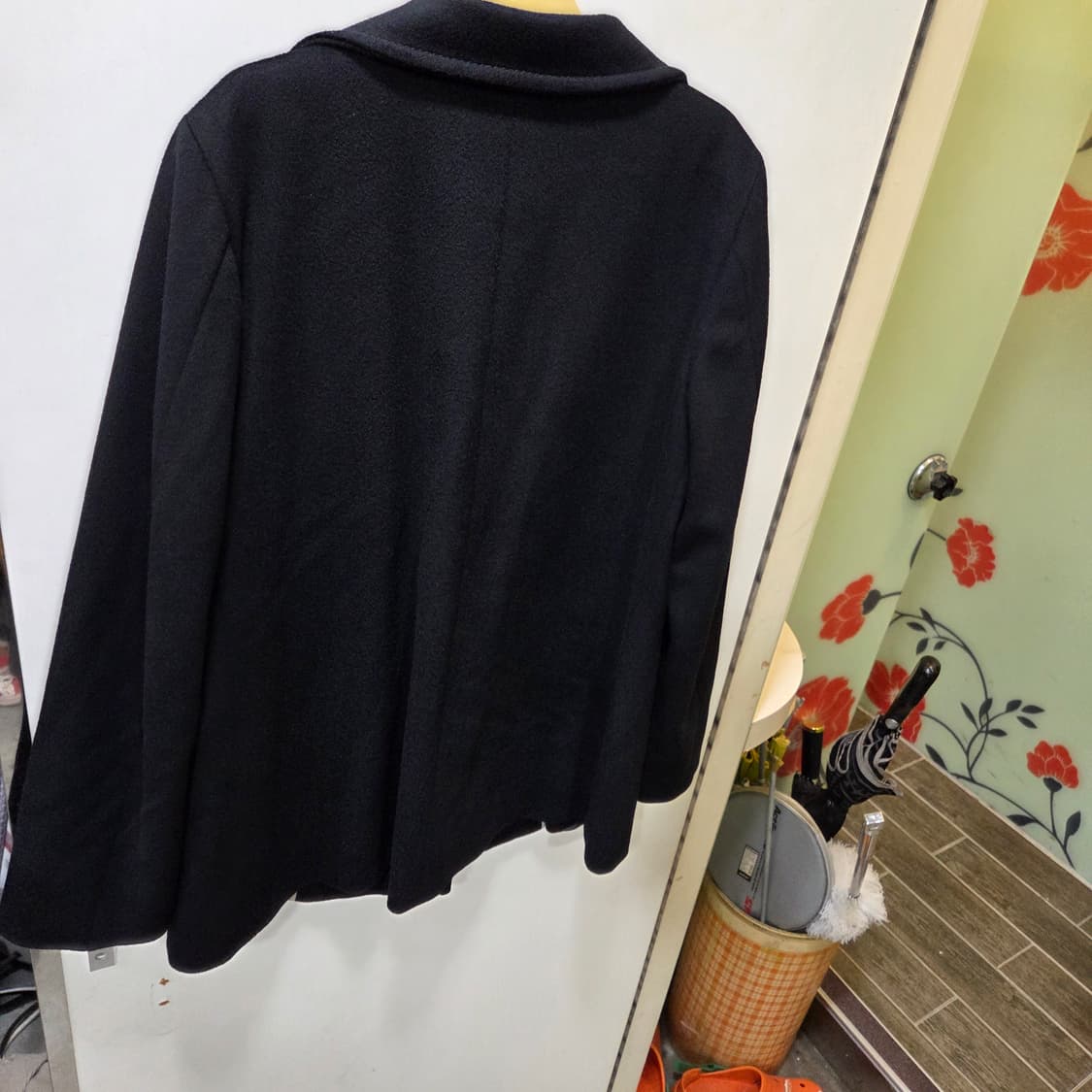 막스마라 블랙 하프코트 상품이미지4