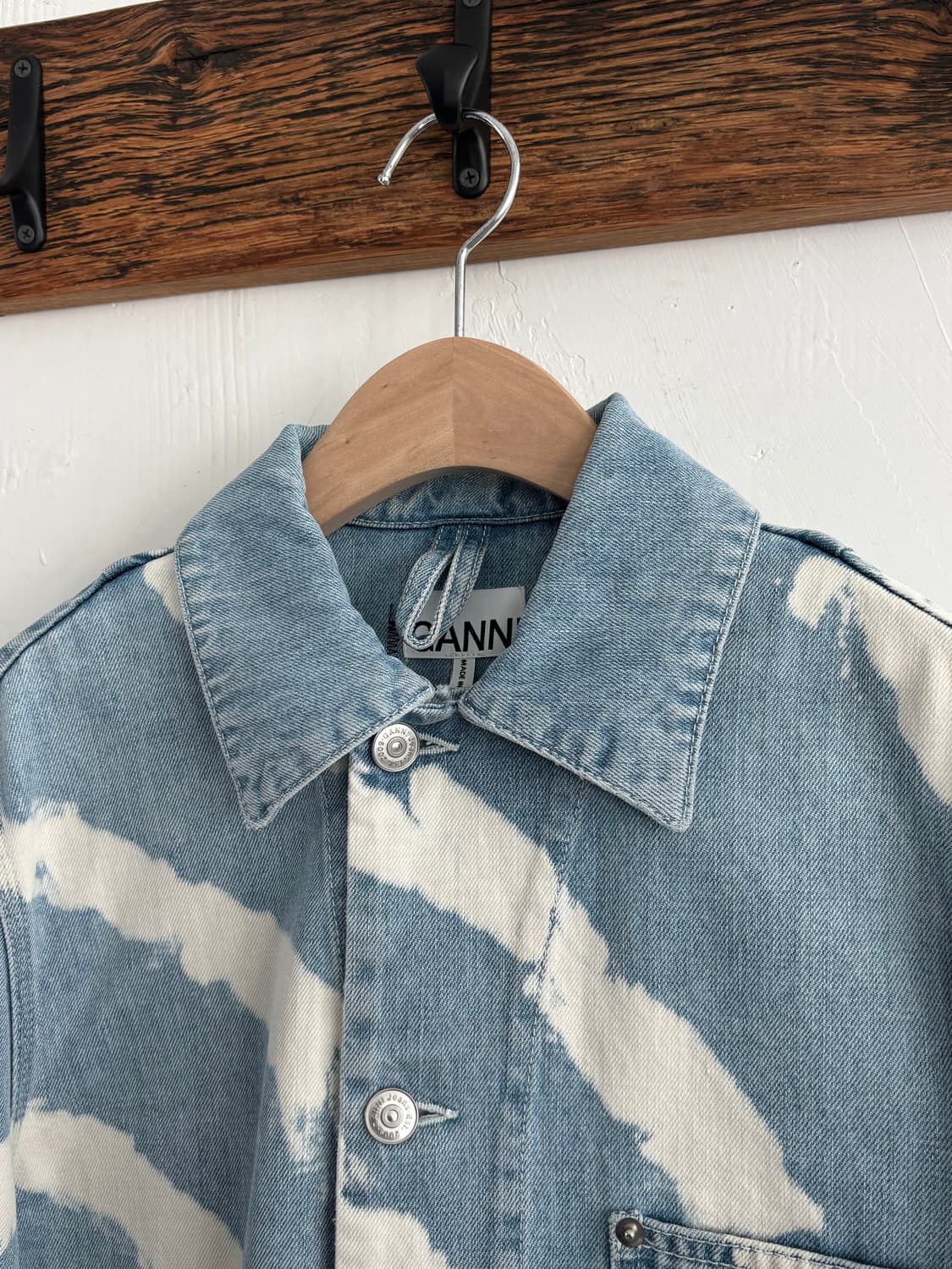 GANNI 가니 연청 데님 자켓  상품이미지4