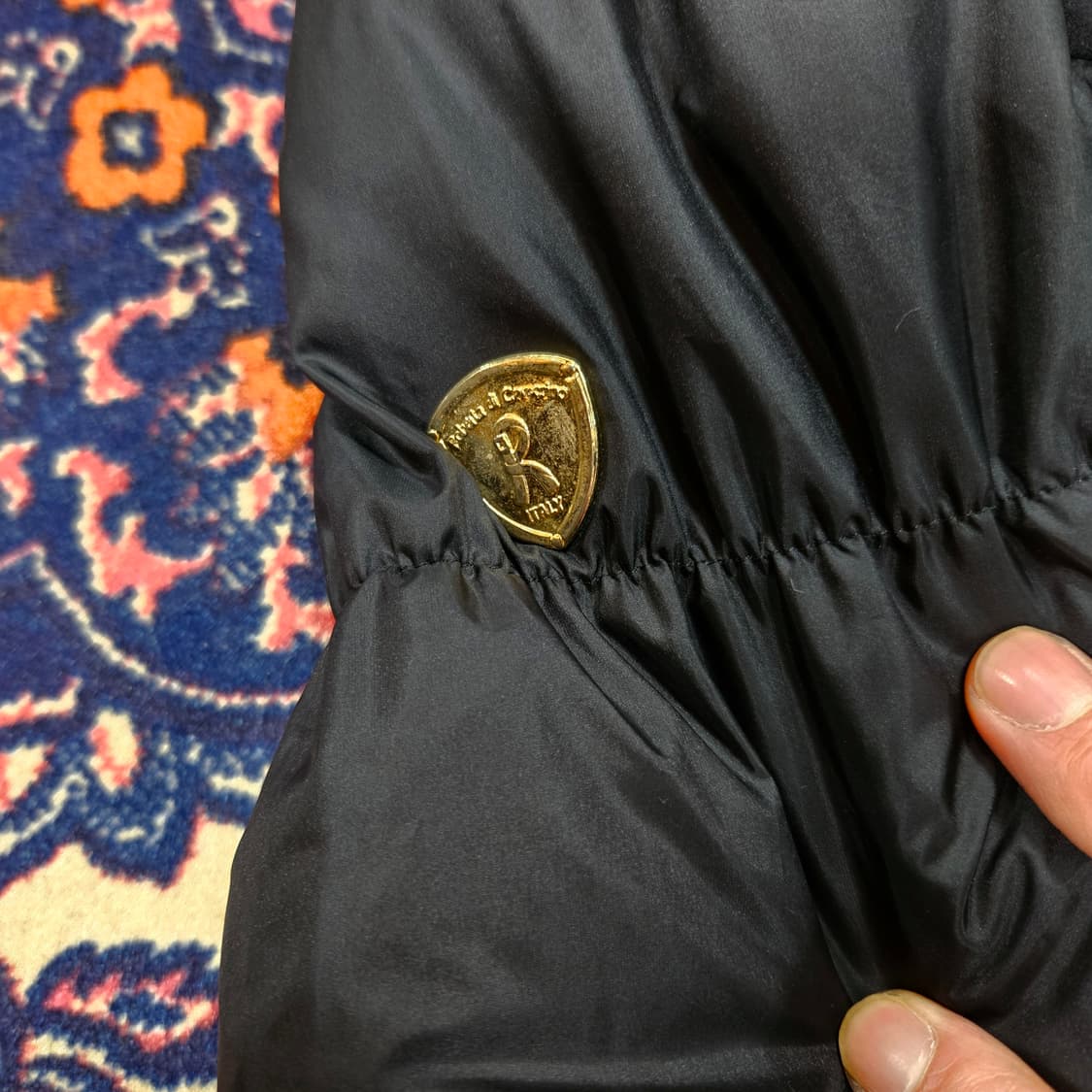 Roberta di camerino 덕다운 벨티드 경량 패딩 자켓  상품이미지4