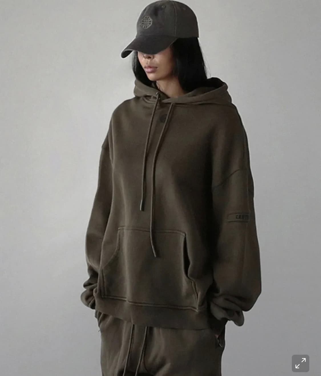 배드블러드 피그먼트 후드 상품이미지1