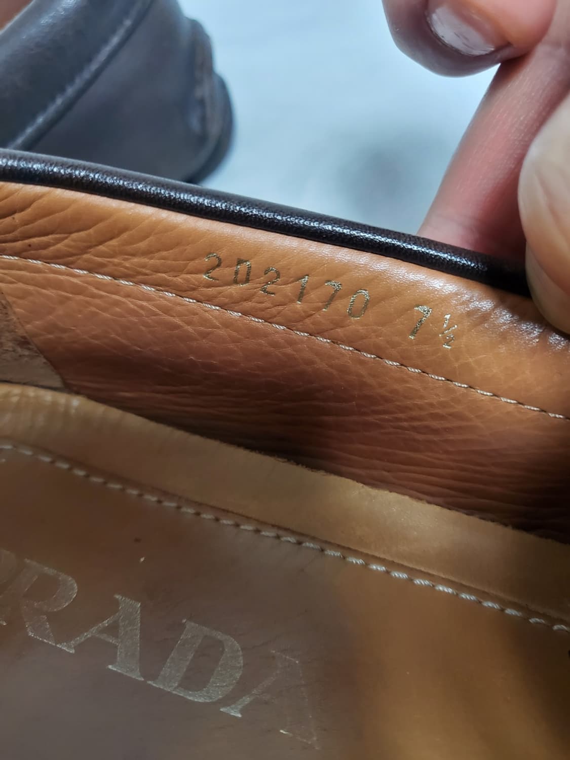 프라다 로퍼 정품 265사이즈 상품이미지8