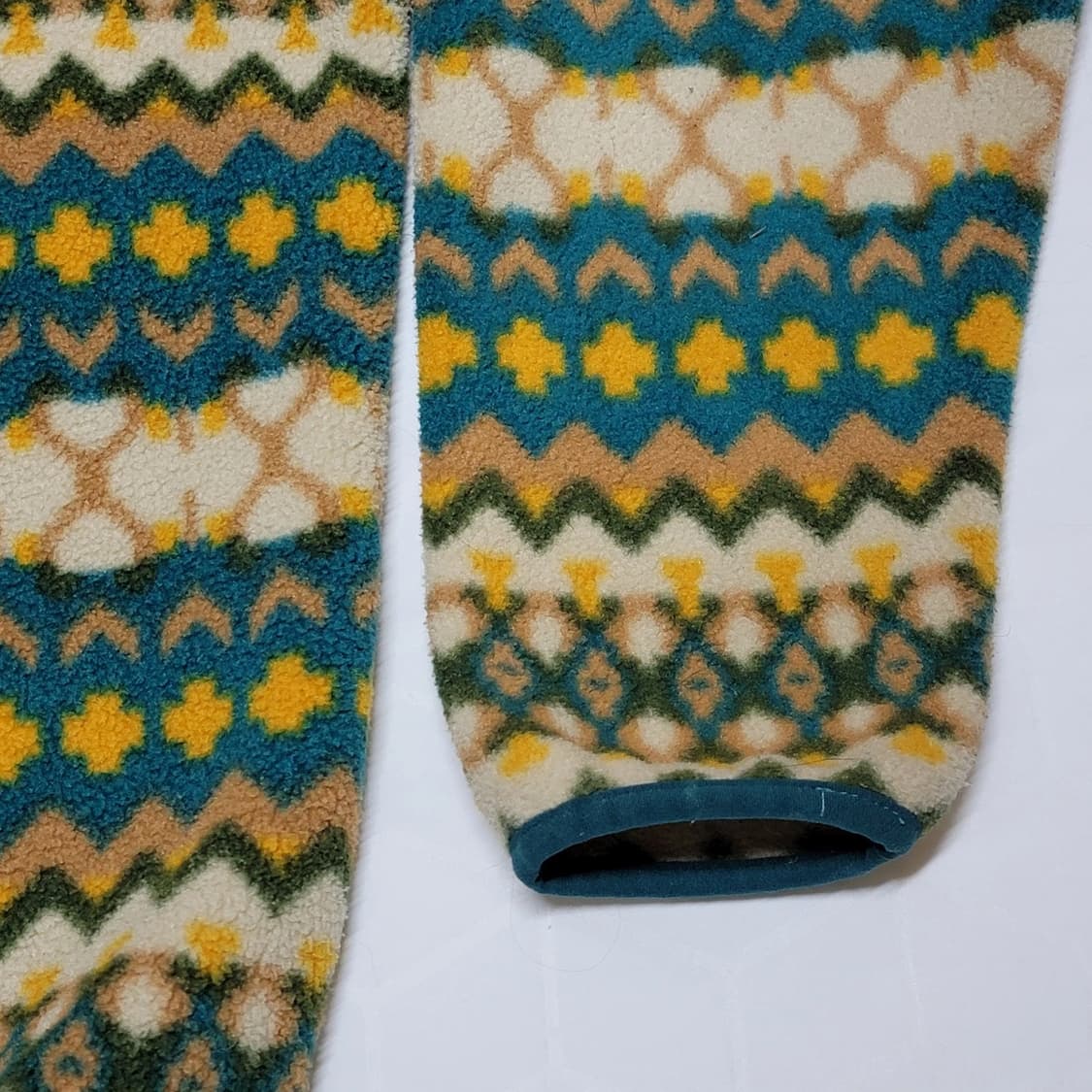 10s 파타고니아 신칠라 스냅-T 클리프 아버 그린 패턴 상품이미지3