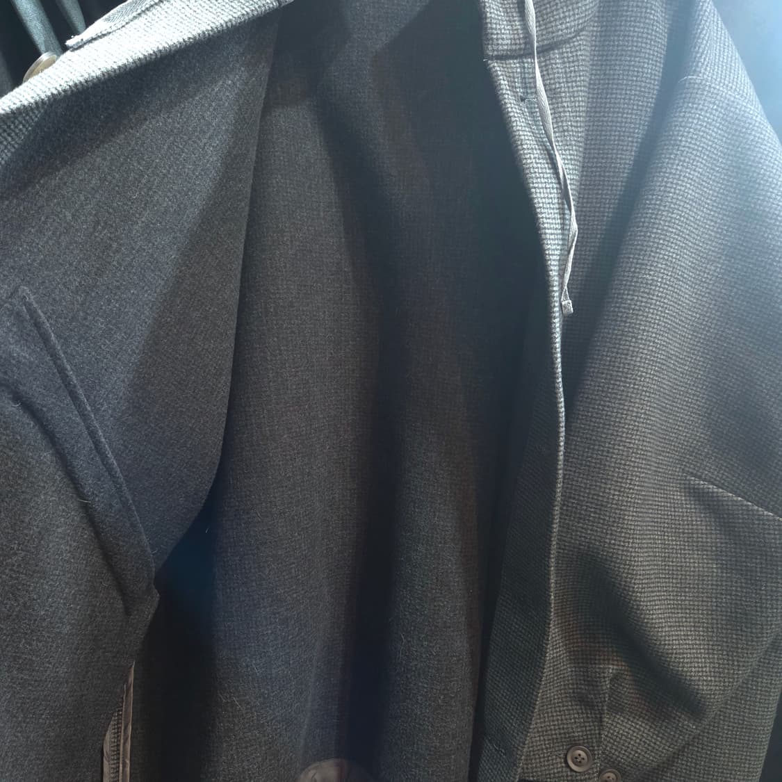 어반디타입 시티보이 오버핏 체크 후드 자켓 상품이미지10