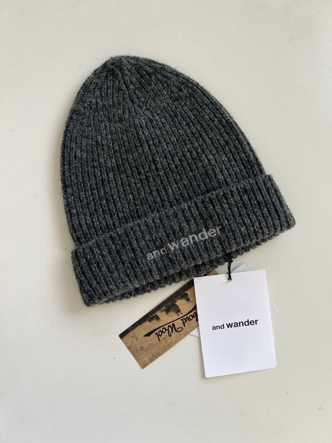 WANDER WOOL CAP 앤드 원더 울 켑 상품이미지1