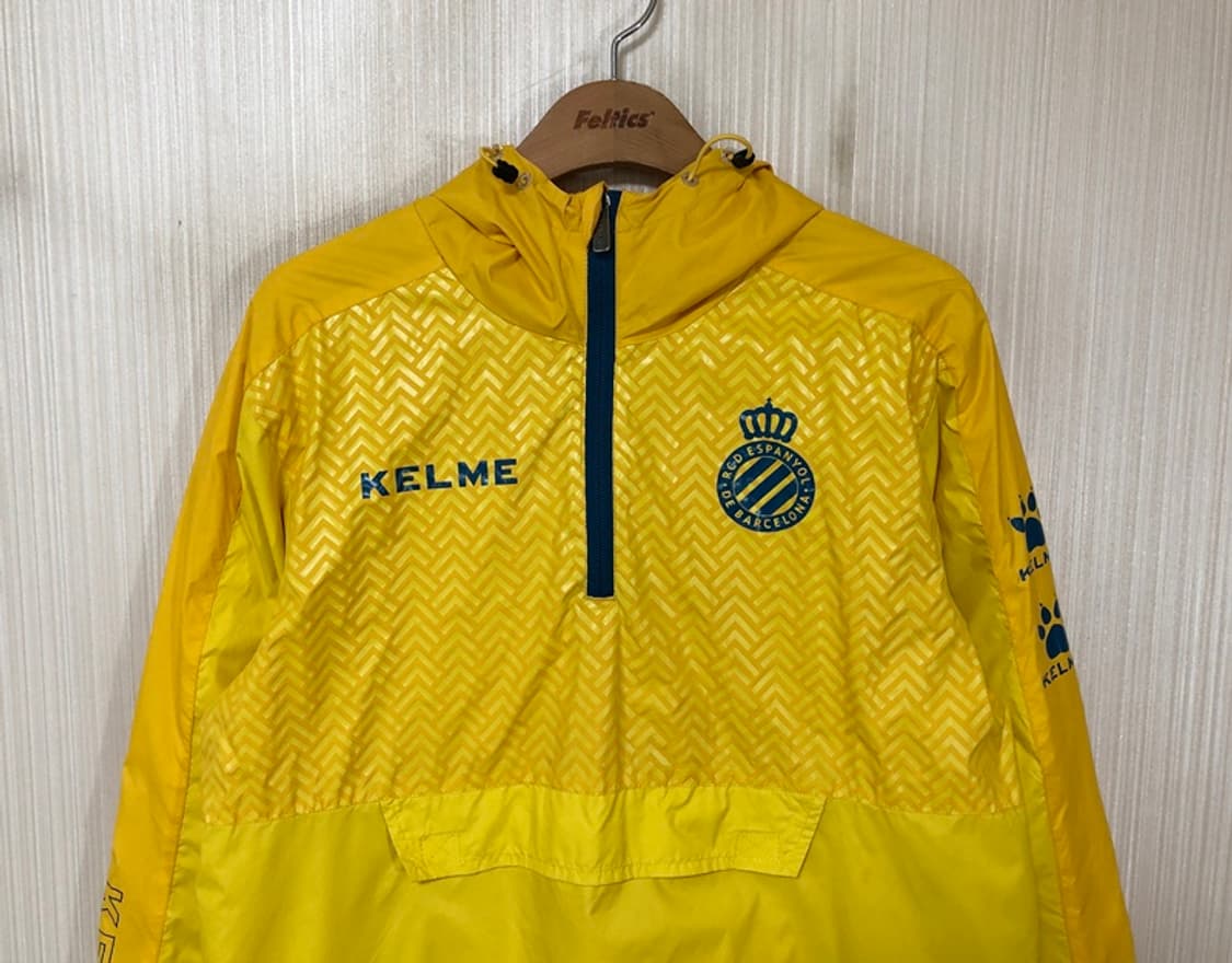 켈미 18-19 RCD 에스파뇰 어센틱 트레이닝탑/윈드자켓 M(해외) 상품이미지2