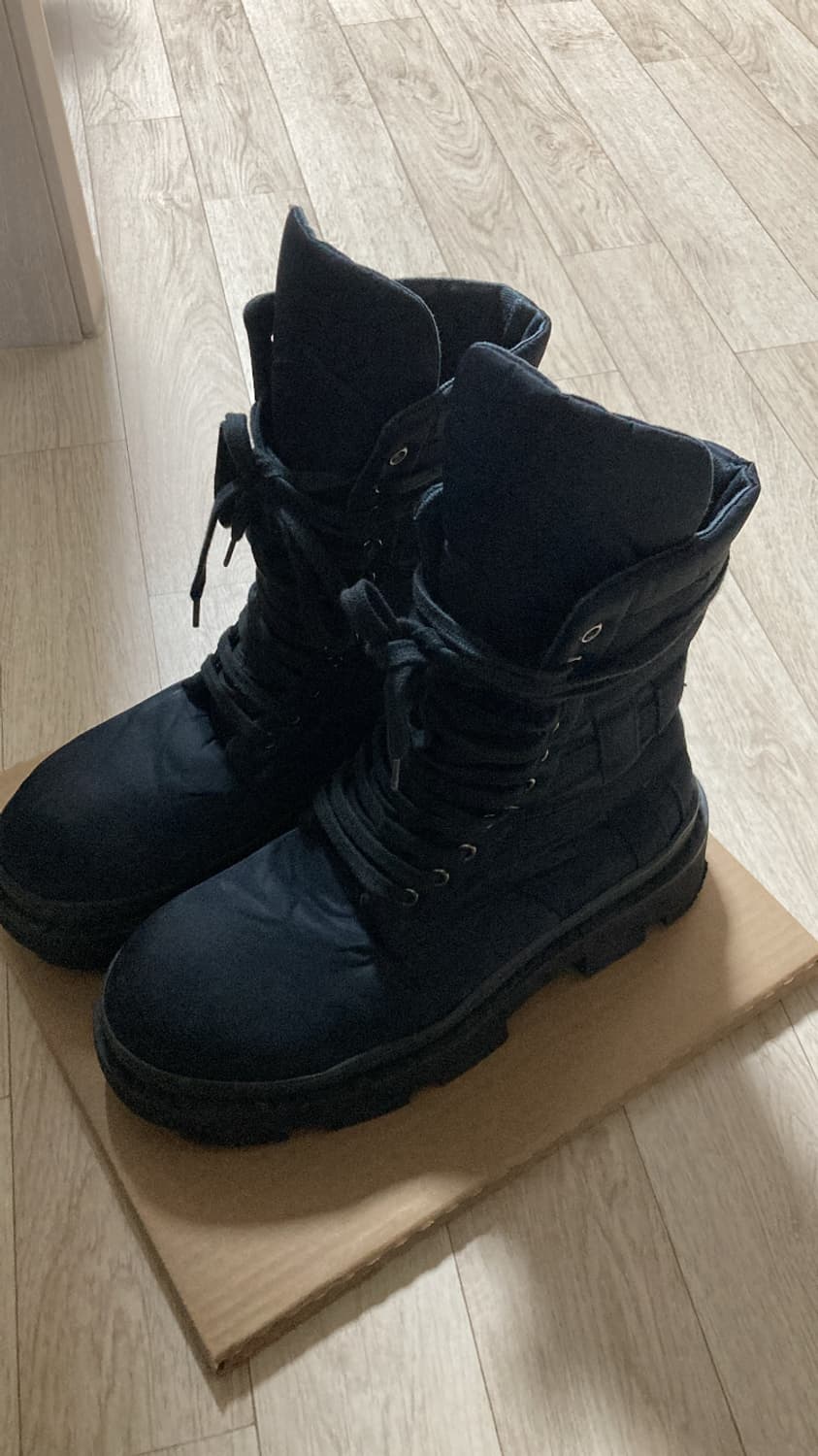 [42] 릭오웬스 아미 메가투스 레이스업 부츠 상품이미지2