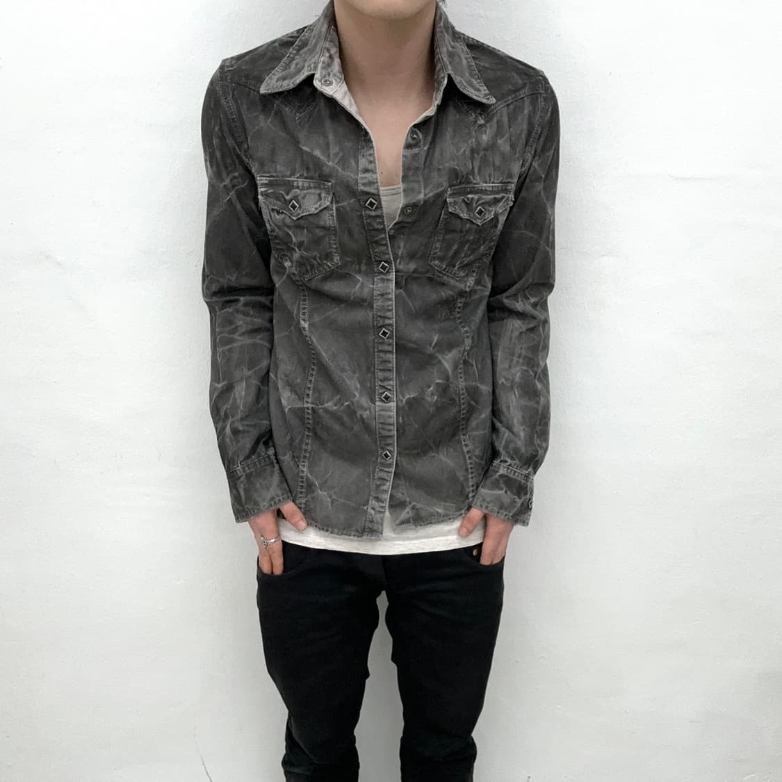 Civarize crack washing shirts 상품이미지1