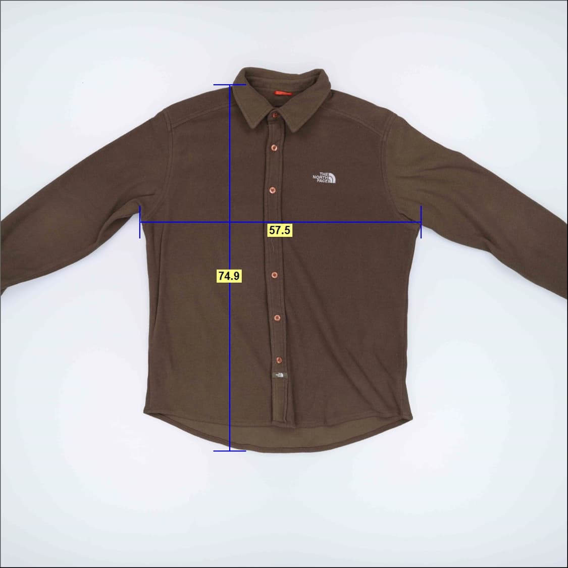 [95] 노스페이스 후리스 긴팔 셔츠 1211H1 상품이미지7