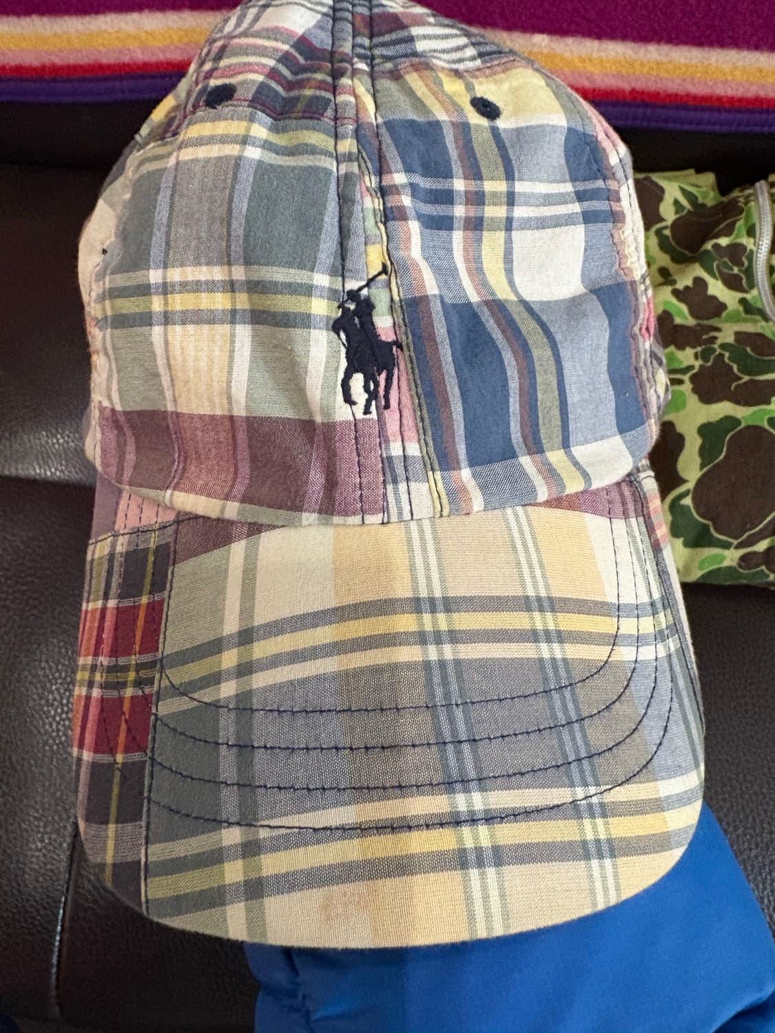 폴로 패치워크 볼캡 상품이미지1