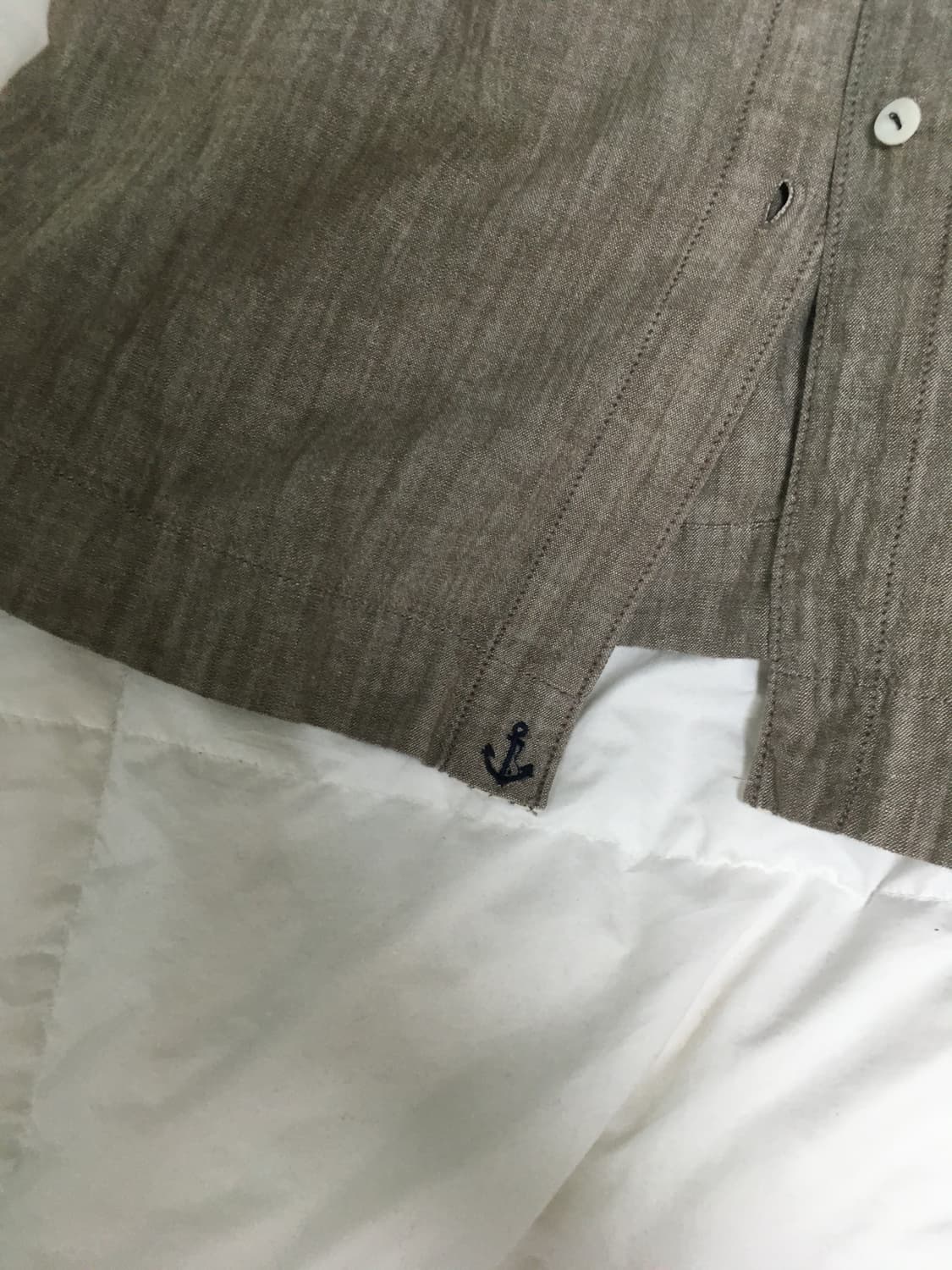 일본빈티지 모리걸 아오이유우 하구미st 민소매 단추 원피스 상품이미지3