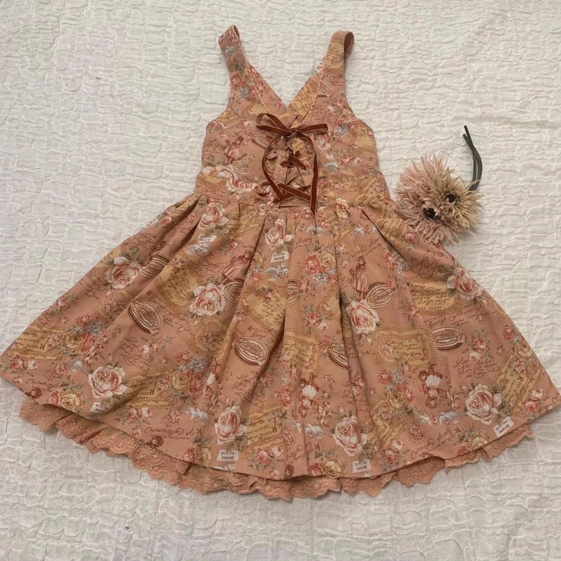 리즈리사 고전 히메카지 원피스 히메갸루 라떼갸루 모리걸 빈티지 상품이미지2