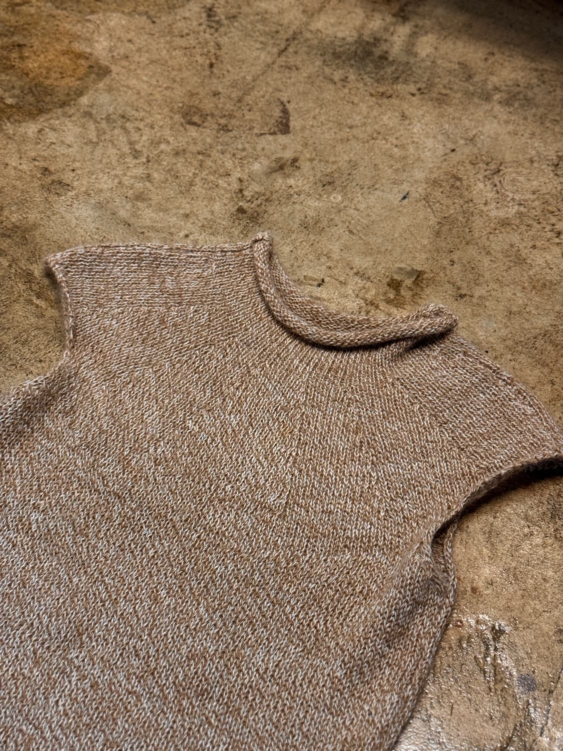 44 ) Japanese Vintage Alpaca Sleeveless 상품이미지2