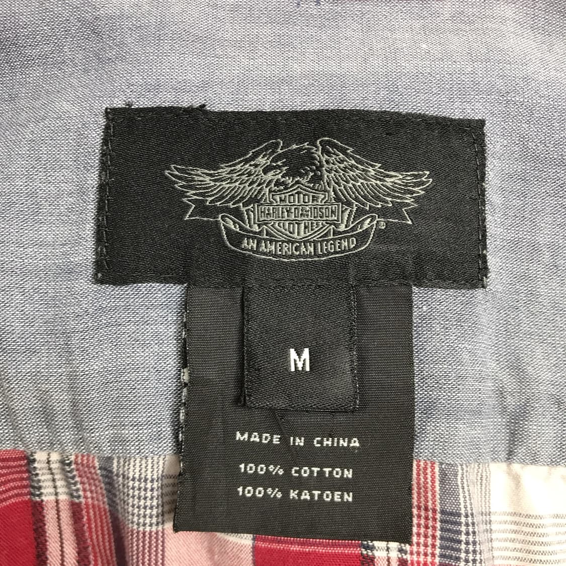 할리데이비슨 반팔 남방 셔츠 남성M (95) 상품이미지7