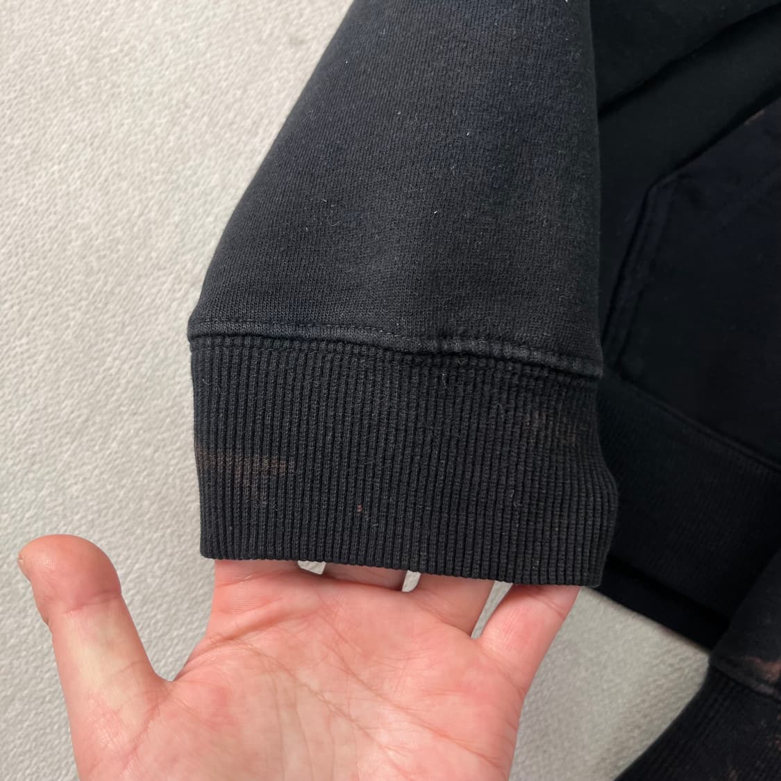 95 스투시 베이직 로고 후드집업 상품이미지7