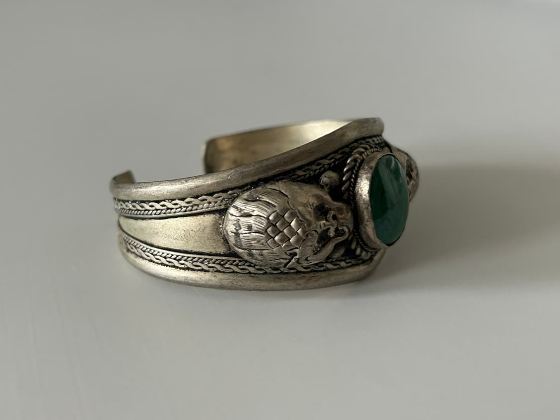 인도 빈티지 말라카이트 뱅글 상품이미지2