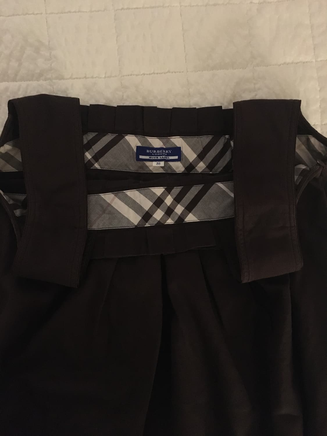 burberry bluelabel 갈색 나시 상품이미지6