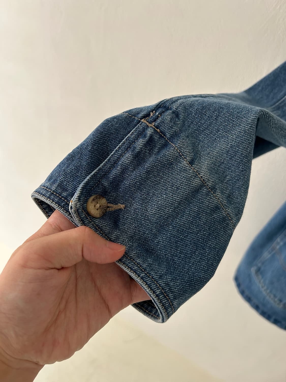 90's Disney store Pooh Denim Chore jacke 상품이미지6