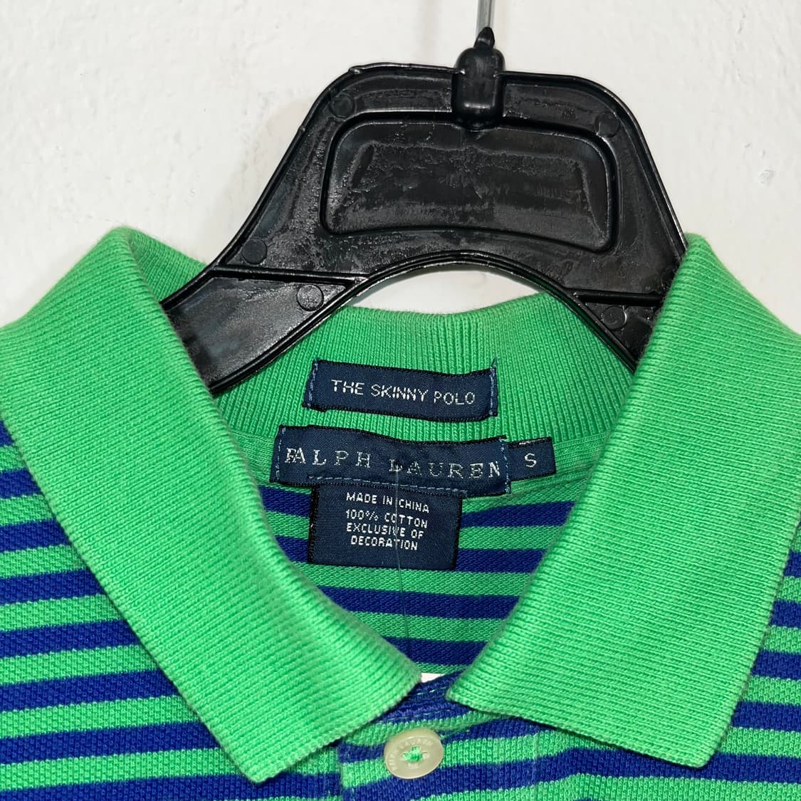 Polo green stripe collar T-shirts 상품이미지6