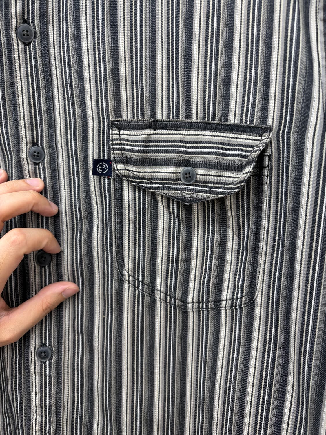 KANSAI JEANS 스트라이프 셔츠 상품이미지2