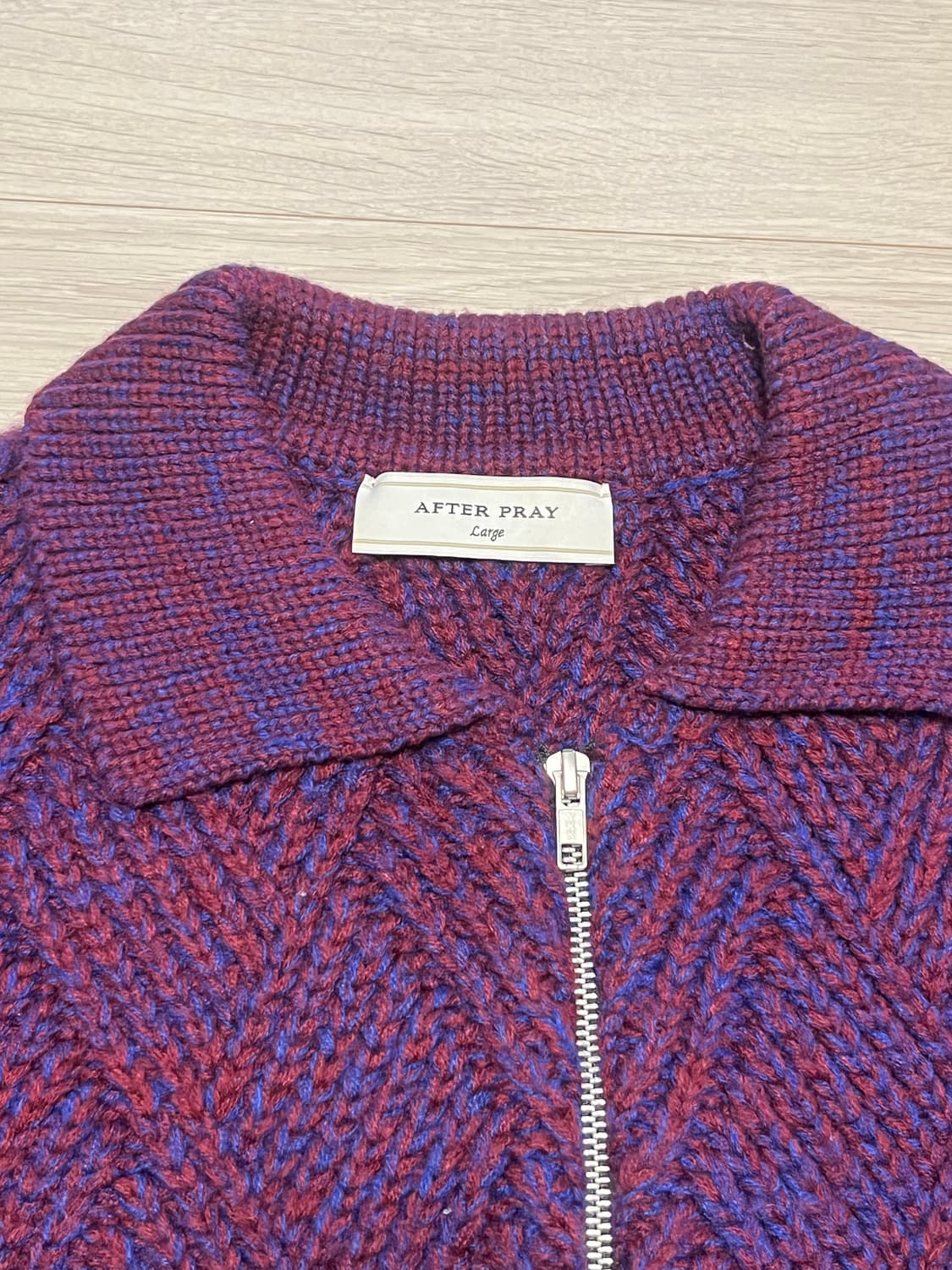 AFTER PRAY 니트 가디건자켓  상품이미지3