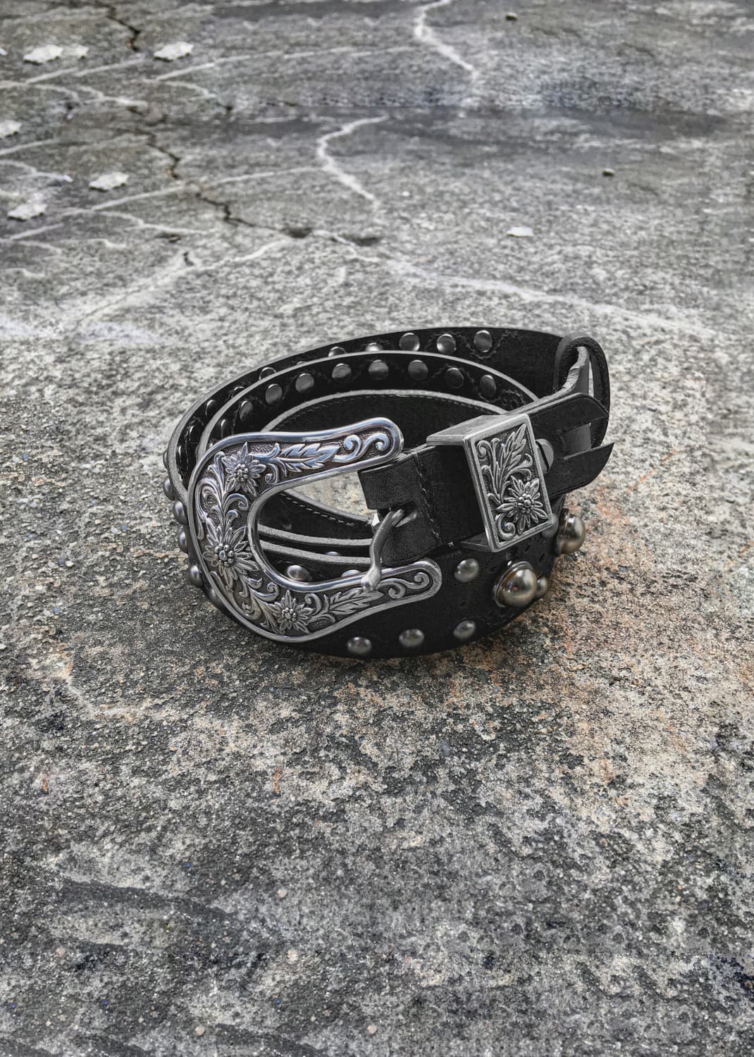 Leather stud belt 01 상품이미지4