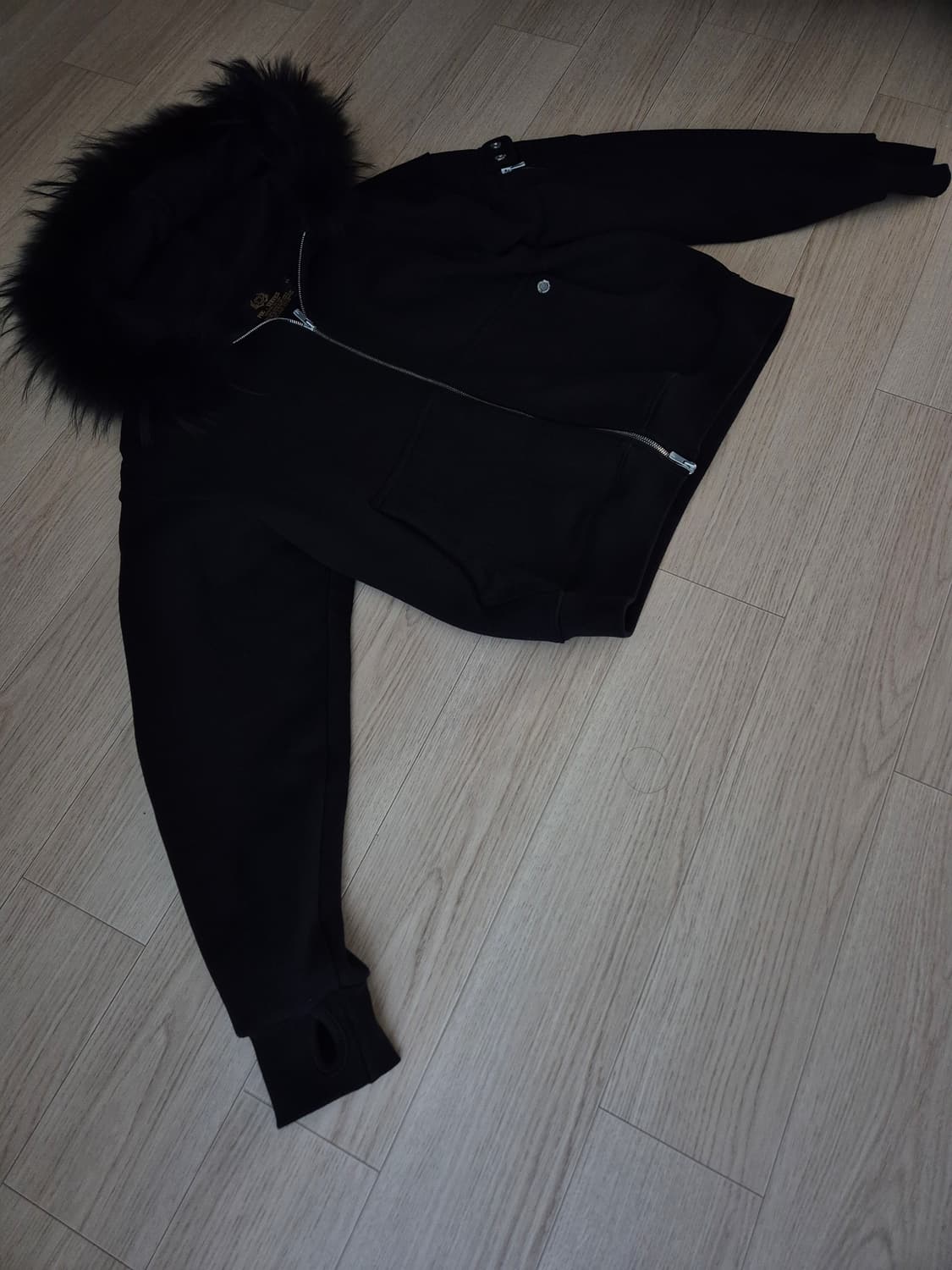 [초판] 포그서비스 N2B 라쿤 퍼 후드집업 상품이미지2