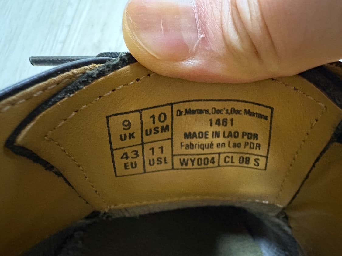 닥터마틴 1461 3홀 스무스 280 상품이미지7