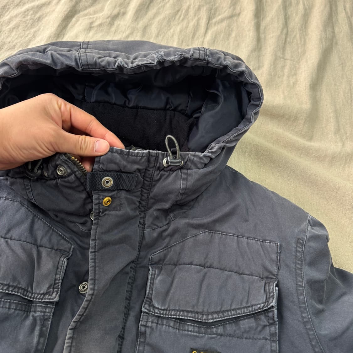 지스타 gstar 빈티지 워크 필드 봄버 XL  상품이미지4