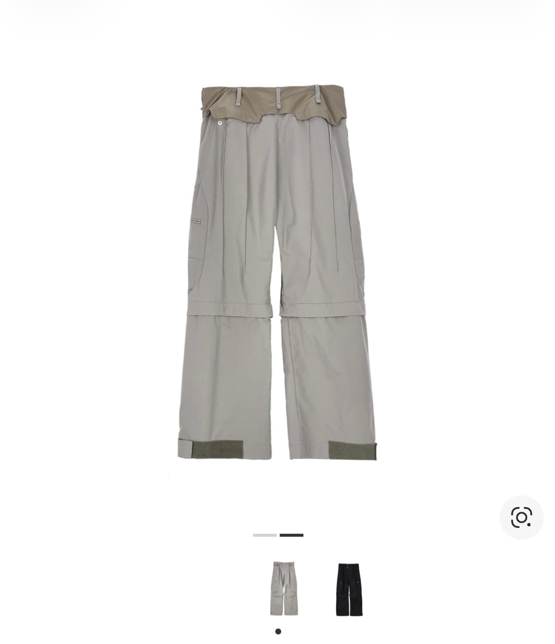 코스트퍼킬로 모듈러 카고팬츠 그레이 교환 상품이미지2