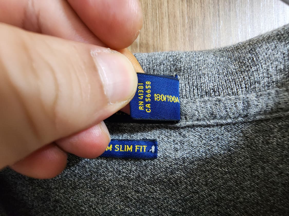(L)폴로 커스텀슬림핏 카라 티셔츠  상품이미지5