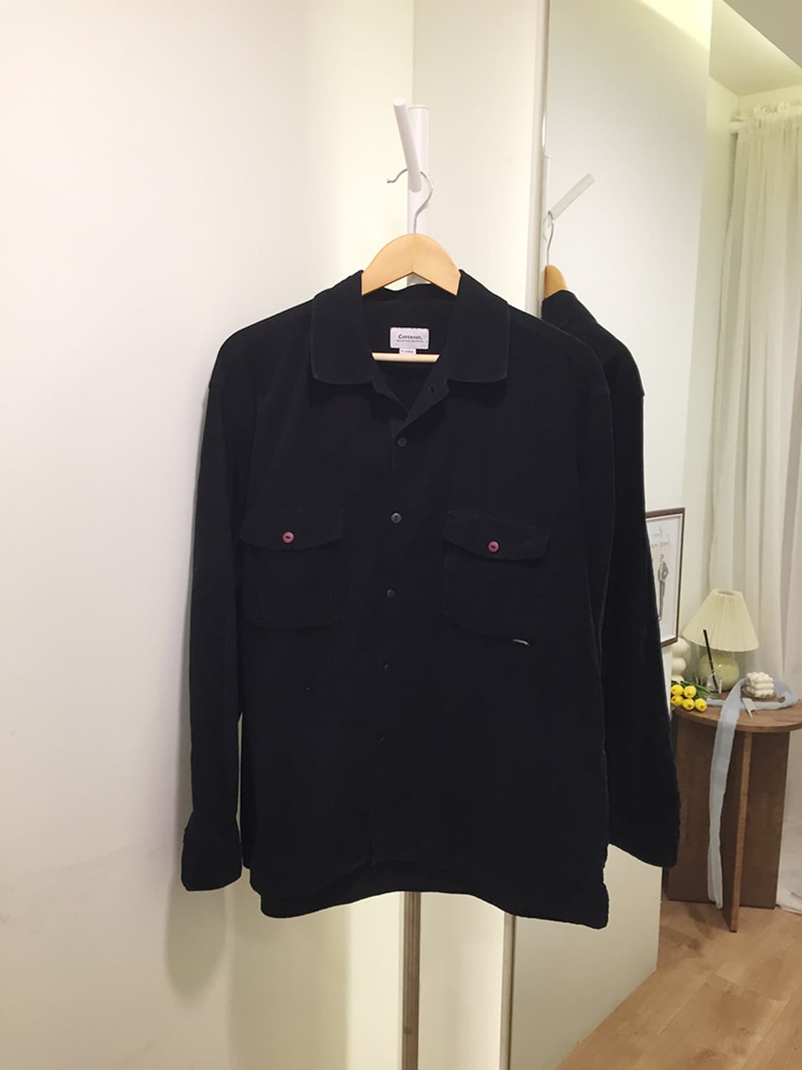 공용 커버낫 코듀로이 오버핏 셔츠 100 상품이미지4