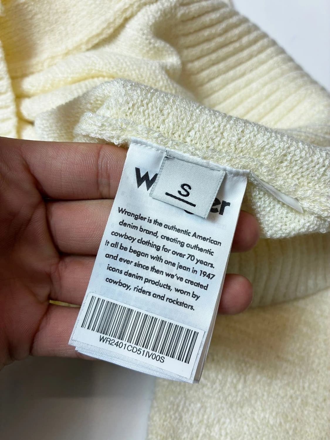 랭글러 24ss 웨스턴 버튼 니트 가디건 PN8627 상품이미지8