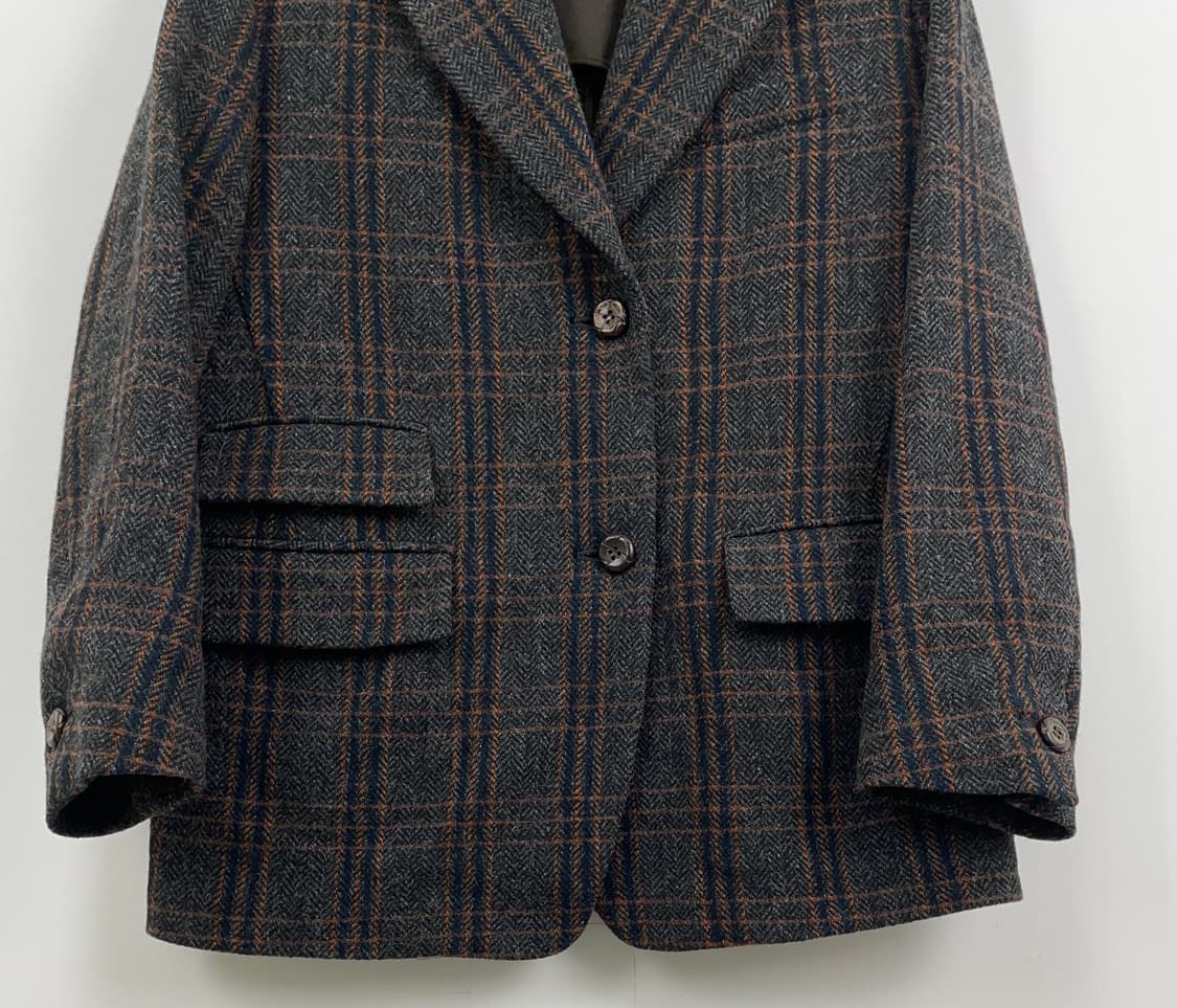 앳코너 x Y.J.KANG 이탈리아 울 체크 자켓 상품이미지3