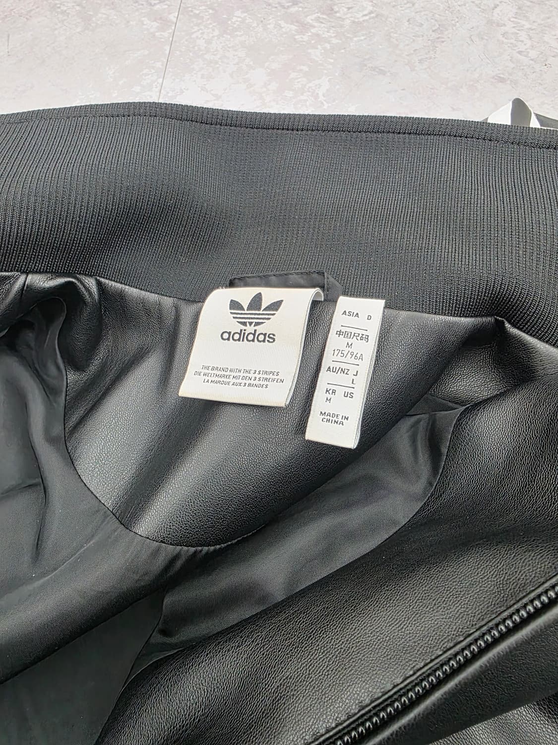 아디다스 포우 레더 트랙탑 사이즈 M 상품이미지4
