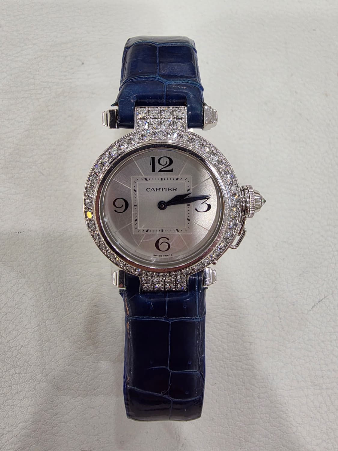 까르띠에 파샤 금통 다이아 시계 정품 상품이미지2